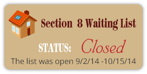 housing authority section 8 waiting list